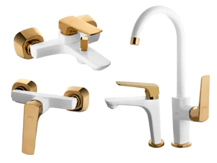 ست شیرآلات البرز روز مدل ماربل