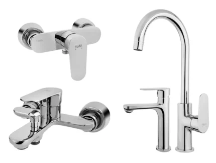 ست شیرآلات البرز روز مدل ونتو