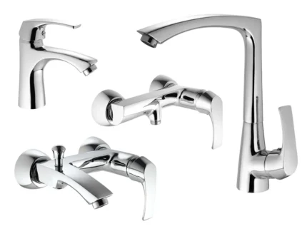 ست شیرآلات البرز روز مدل یونیک